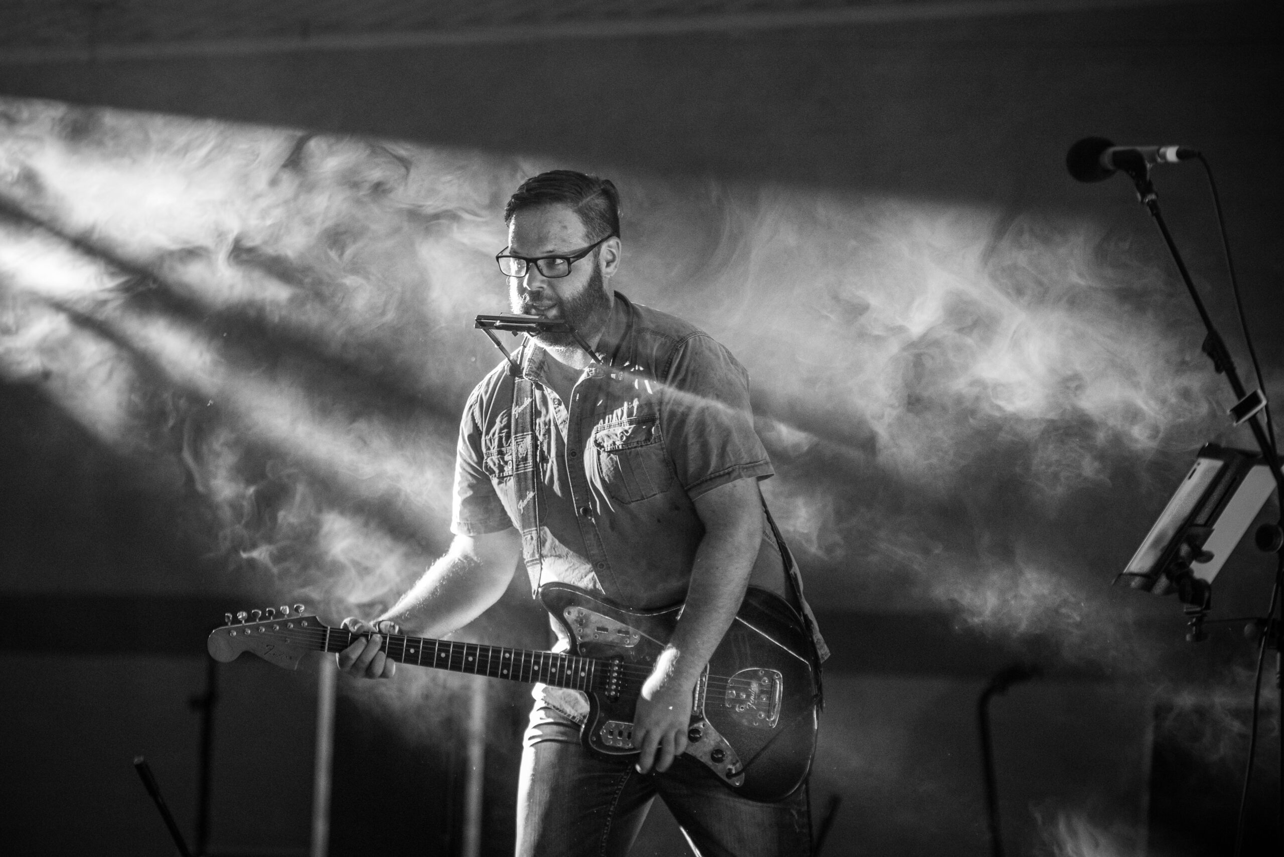 Nick John Costa live on stage